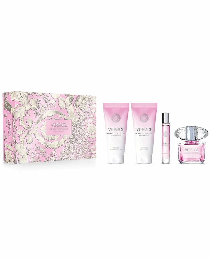 Versace 4-Pc. Bright Crystal Fragrance Gift Set