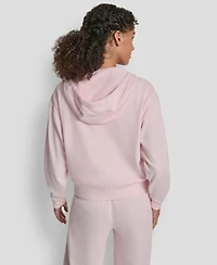 Dkny Jeans Women's Sequin Detail Long-Sleeve Jacket