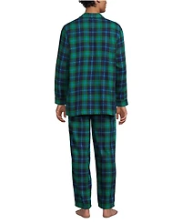Lands' End Men's Flannel Pajama Set