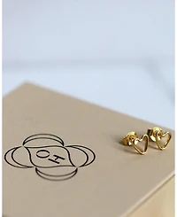 Ottoman Hands Heart Studs