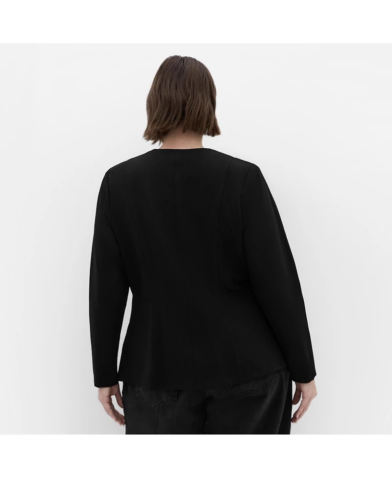 City Chic Women's Peyton Ponte Jacket