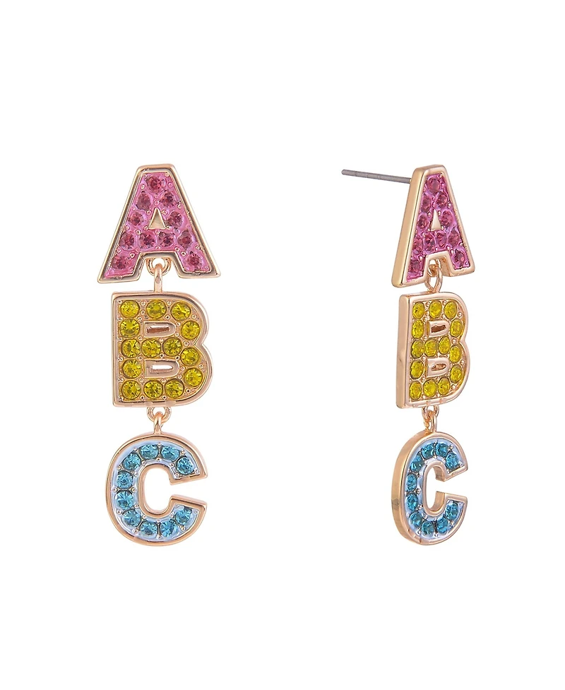 Hallmark Abc Stone Earrings