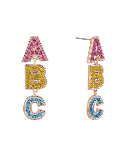 Hallmark Abc Stone Earrings