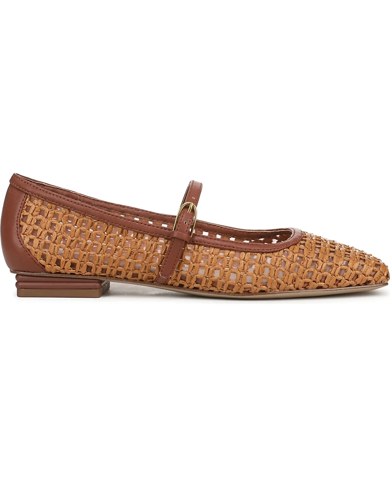 Franco Sarto Women's Tinsley 2 Square Toe Mary Jane Flats