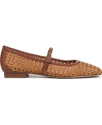Franco Sarto Women's Tinsley 2 Square Toe Mary Jane Flats