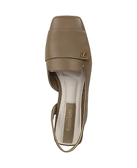 Franco Sarto Women's Teagan Square Toe Slingback Flats