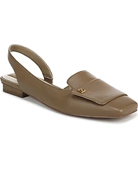 Franco Sarto Women's Teagan Square Toe Slingback Flats