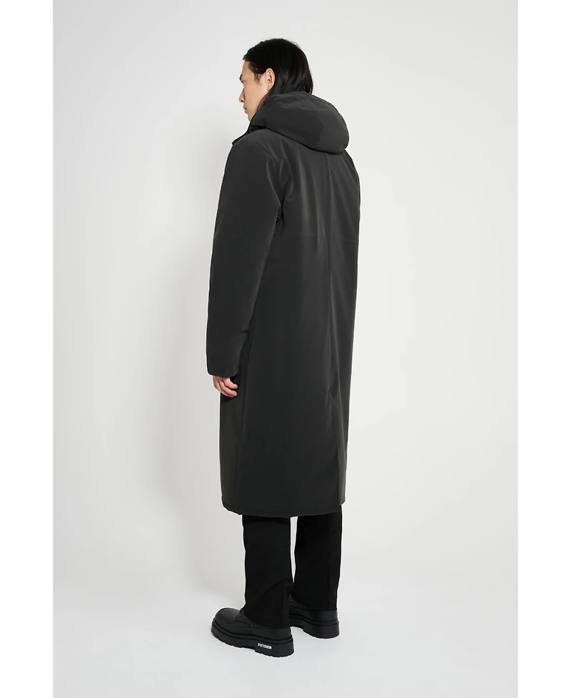 Stutterheim Men's Stockholm Long Matte Winter Coat