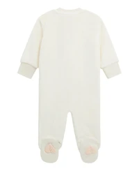 Guess Baby Girls Plush Round Neck Coverall