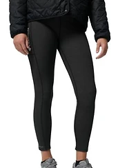 Columbia Womens Aldermore Crewneck Long Sleeve Sweatshirt Crest Collarless Jacket Move Leggings