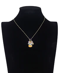 Disney Stitch Cubic Zirconia Trick or Treat Pendant Necklace