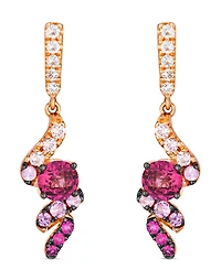 Le Vian Multi-Stone Ombre Earrings (2.06 ct. t.w.) in 14K Strawberry Gold