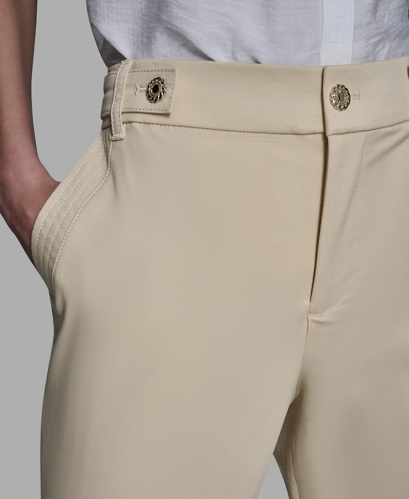 Karl Lagerfeld Paris Women's Straight Ankle Pants