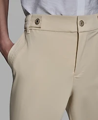 Karl Lagerfeld Paris Women's Straight Ankle Pants