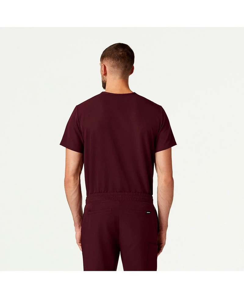 Jaanuu Holmes Men's 1-Pocket Classic V-Neck Scrub Top
