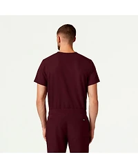 Jaanuu Holmes Men's 1-Pocket Classic V-Neck Scrub Top