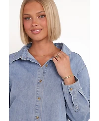 Petal and Pup Women's Antonella Denim Shirt