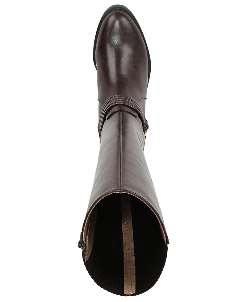 LifeStride Brighton Round Toe Extra Wide Calf Tall Boots