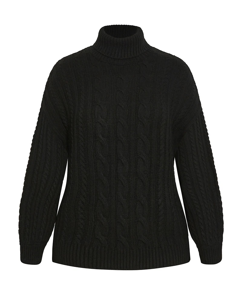City Chic Plus Avah Sweater