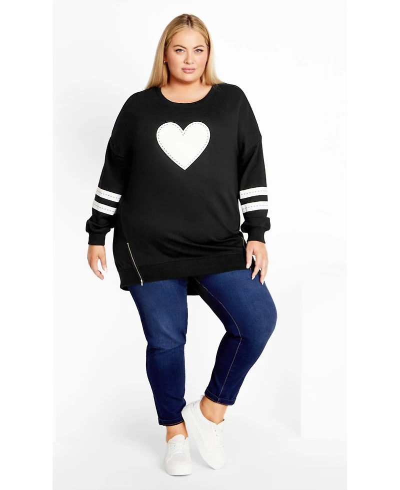 Avenue Women's Love Me Sweater