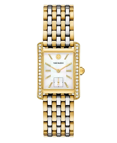 Tory Burch Women's The Eleanor Quartz Three-Hand Multi Stainless Steel, 27mm