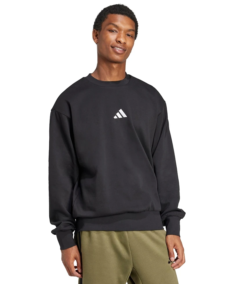 adidas Men's Essentials Feel Cozy Sportswear Crewneck Sweatshirt
