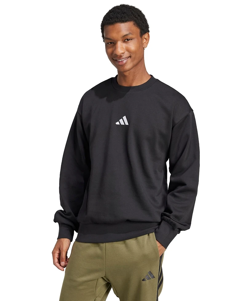 adidas Men's Essentials Feel Cozy Sportswear Crewneck Sweatshirt