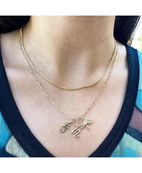 The Lovery Mini Gold Dragonfly Charm 14K Gold
