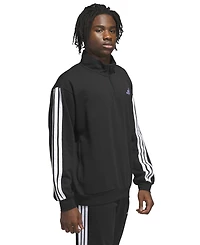 adidas Men's 3-Stripes Pull-On Sweatshirt