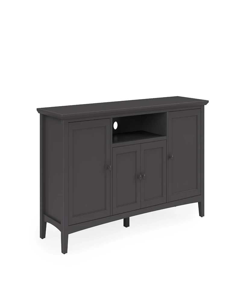 Furniture 64" Hedworth Wood Entertainment Console Drawer