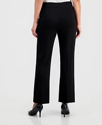 Jones New York Petite Serenity Pull-On Wide-Leg Knit Pants