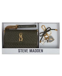 Steve Madden Boxed Carina Matelasse Crossbody Wallet
