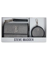 Steve Madden Boxed Embellished Carina Crossbody Wallet