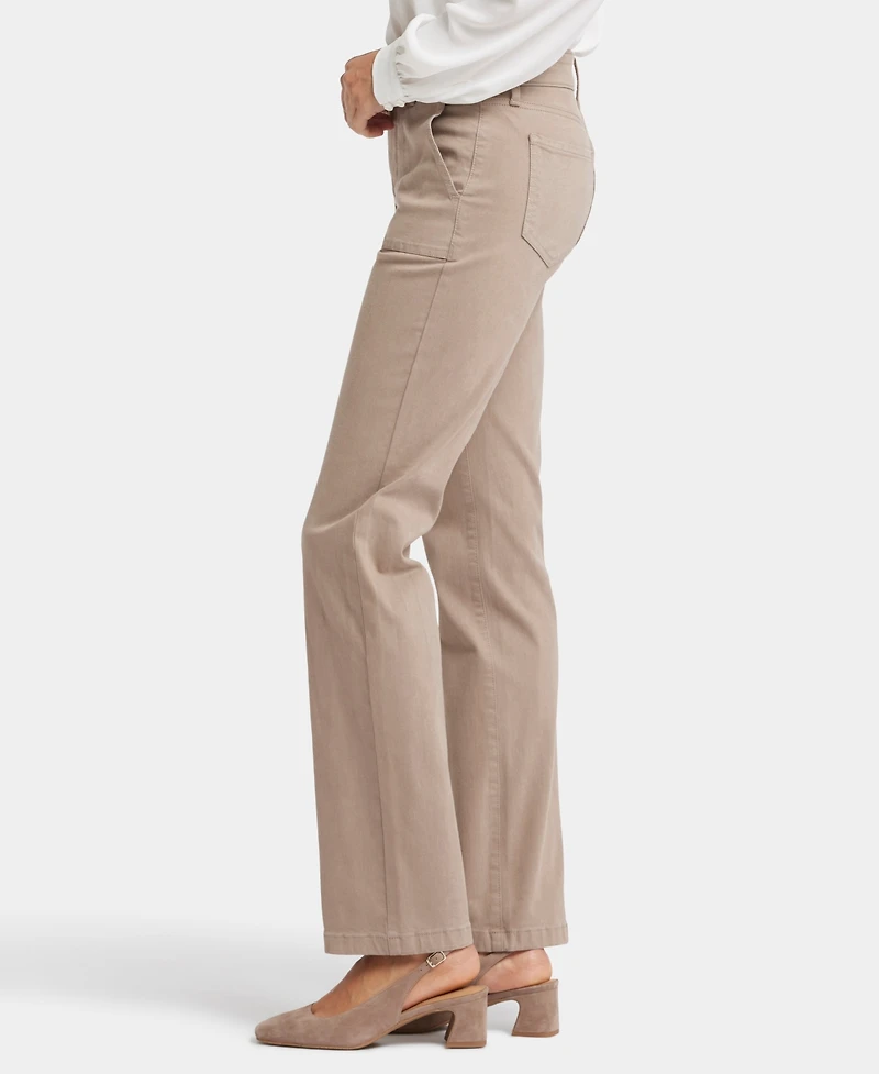 Nydj Women's Utility Marilyn Straight Jeans