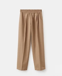 Mango Women's Wool Elastic Waist Pants