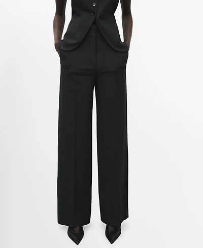 Mango Women's Pleated Suit Pants