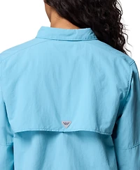 Columbia Women's Bahama Ii Roll-Up Long-Sleeve Top