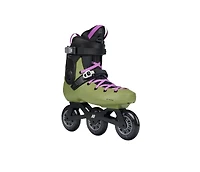 K2 Surge 100 3 Wheel Inline Skates for Men Women Adult, Unisex Urban Street Fitness Roller Skate Blades