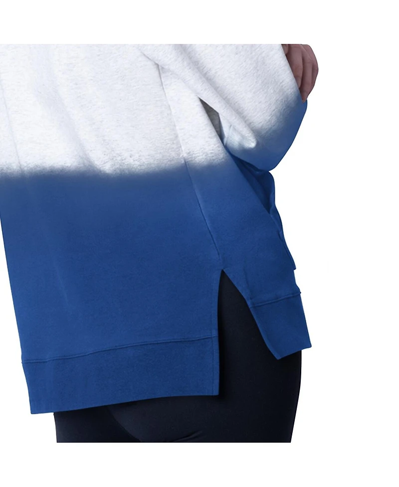 Msx by Michael Strahan Women's Gray Indianapolis Colts Daniela Pullover Hoodie