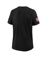 Nike Women's Black Florida State Seminoles 2025 Military Appreciation Dri-fit T-Shirt