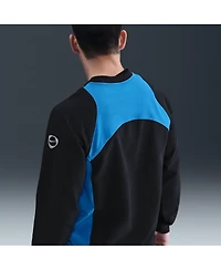 Nike Men's Black Atletico de Madrid Third T90 Pullover Sweatshirt