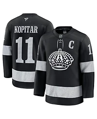 Fanatics Men's Anze Kopitar Black Los Angeles Kings Alternate Premium Jersey