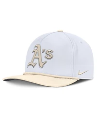 Nike Men's White/Cream Athletics Pro Performance Snapback Hat
