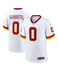 Nike Men's Mike Sainristil White Washington Commanders Game Super Bowl Era Jersey