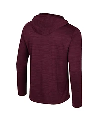 Colosseum Men's Maroon Texas A&M Aggies Always Sunny Lightweight Quarter-Zip Hoodie
