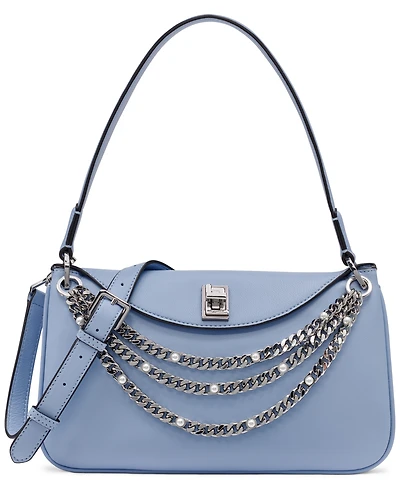 Karl Lagerfeld Paris Nadine Leather Shoulder Bag