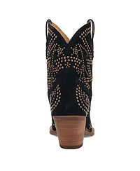 Dingo Women's Seein' Stars Suede Leather Bootie