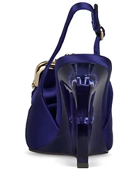 Jeffrey Campbell Women's Pay-Me Pointed-Tie Vinyl Wedge Pumps