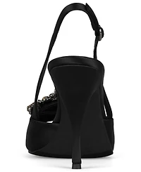 Jeffrey Campbell Women's Triomphe-j Embellished Slingback High-Heel Pumps