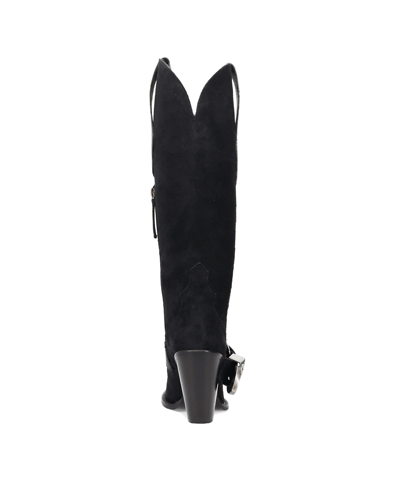 Dingo Women's Shoe Designed With Suede/Polyester (Yeehottie) - Boots